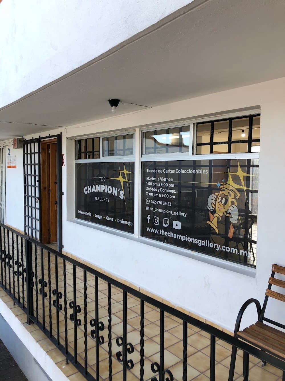 The champion's gallery